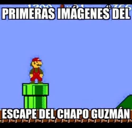 Los memes de la segunda fuga de 'El Chapo' Guzmán.