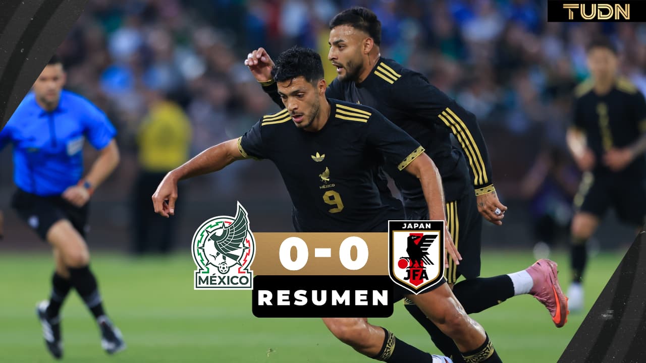Resumen | México sigue sin convencer y empata con uno menos vs Japón