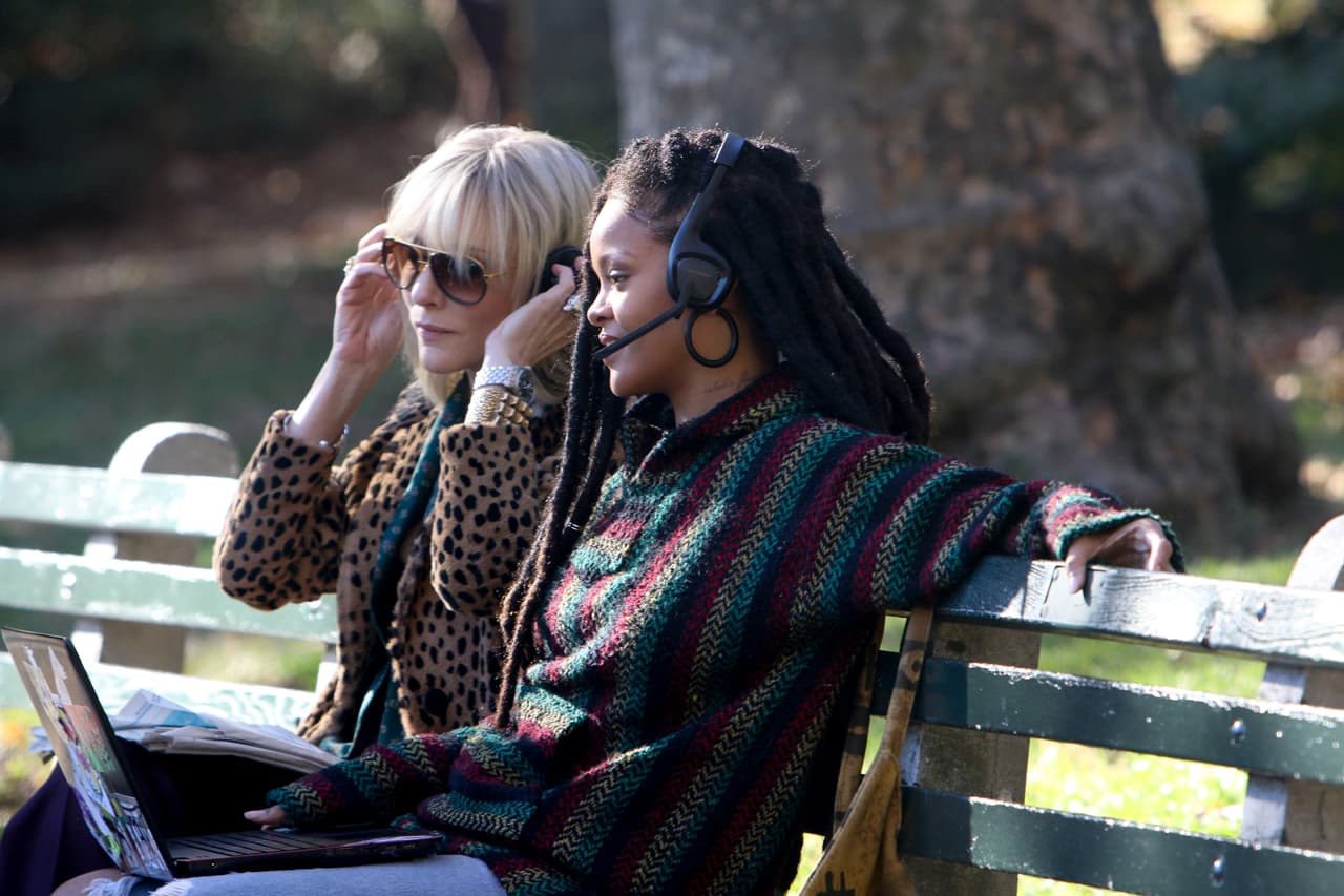 En esta ocasión pudimos ver a Rihanna filmando algunas de sus escenas en el Central Park de Nueva York.