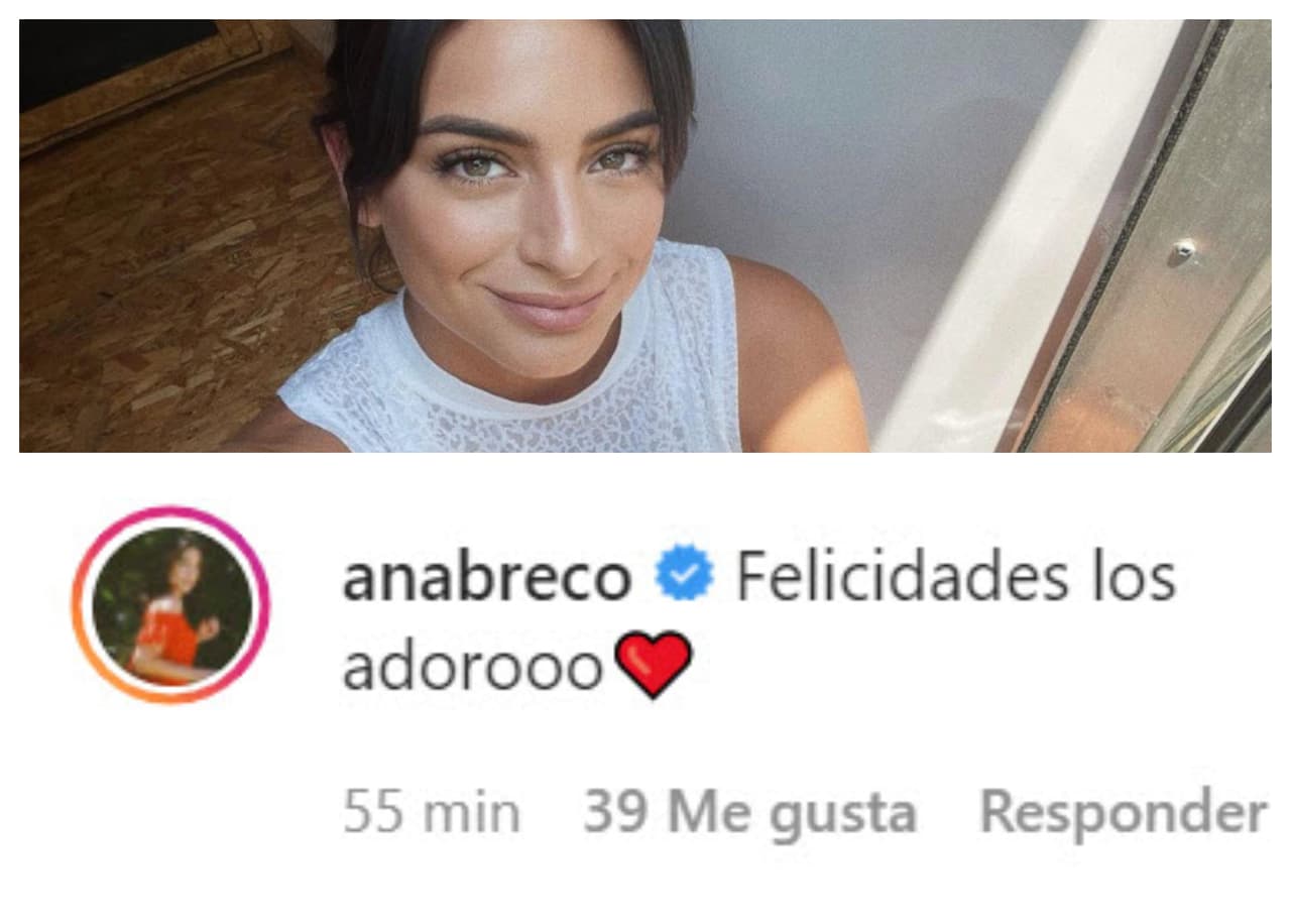 <b>Ana Brenda Contreras</b> les demostró el cariño que les tiene con estas palabras. 
<br>