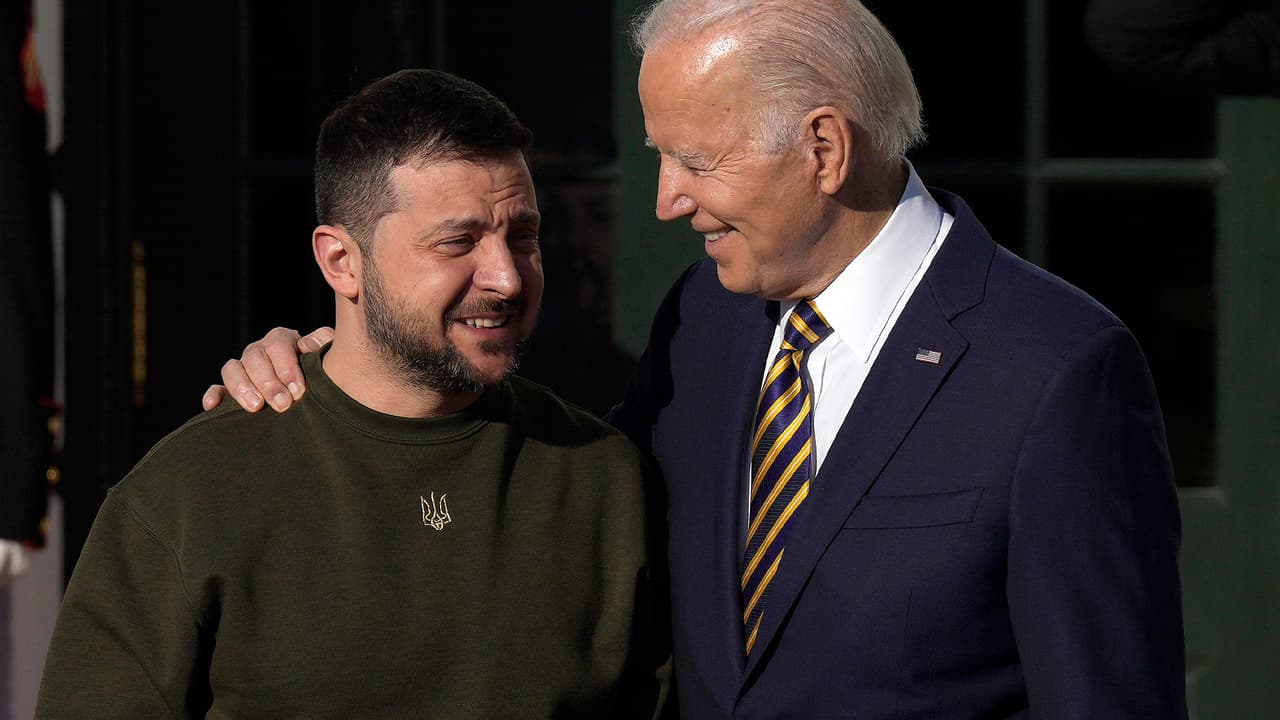 Zelenskyy en EEUU: Presidente de Ucrania se reúne con Biden y el Congreso mientras continúa la invasión rusa