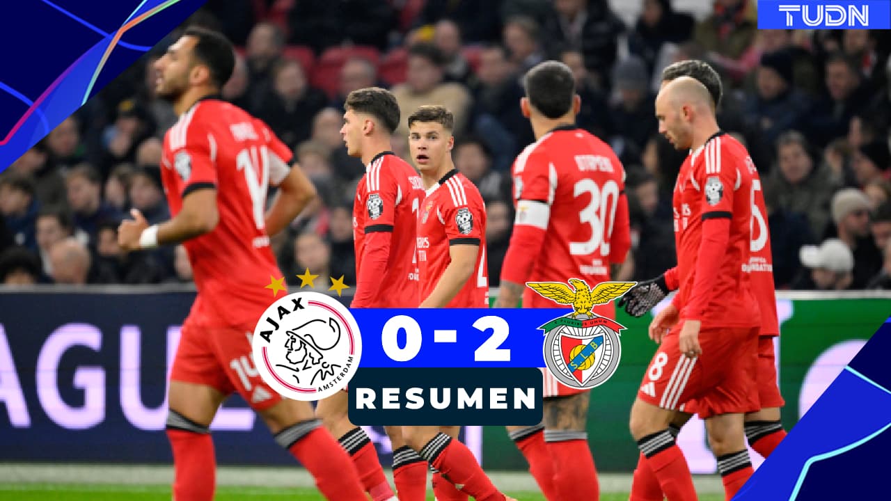Resumen | Benfica se quita la ‘malaria’ con derrotar sobre Ajax