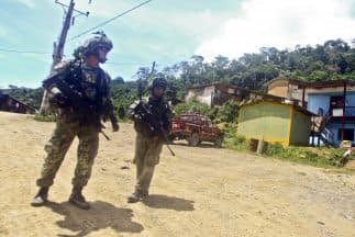 Sendero Luminoso (Imagen de archivo)