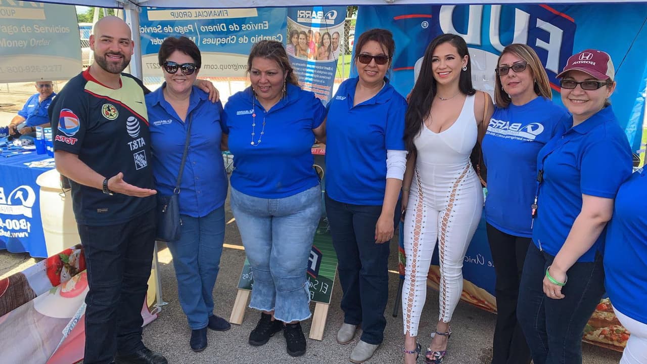 Y ellos aprovecharon esta visita para compartir con sus seguidores.