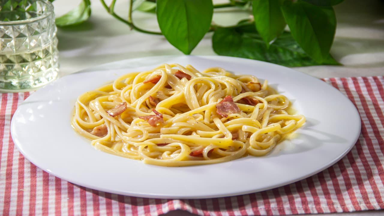 Pasta a la carbonara