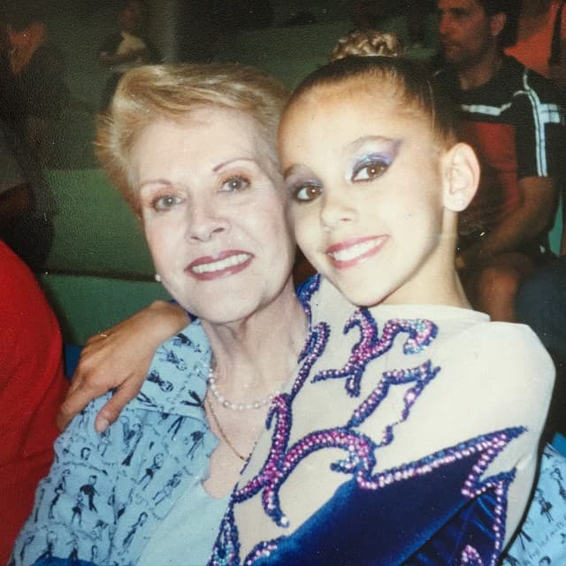 Sus familiares siempre la apoyaron para realizar todos sus sueños.