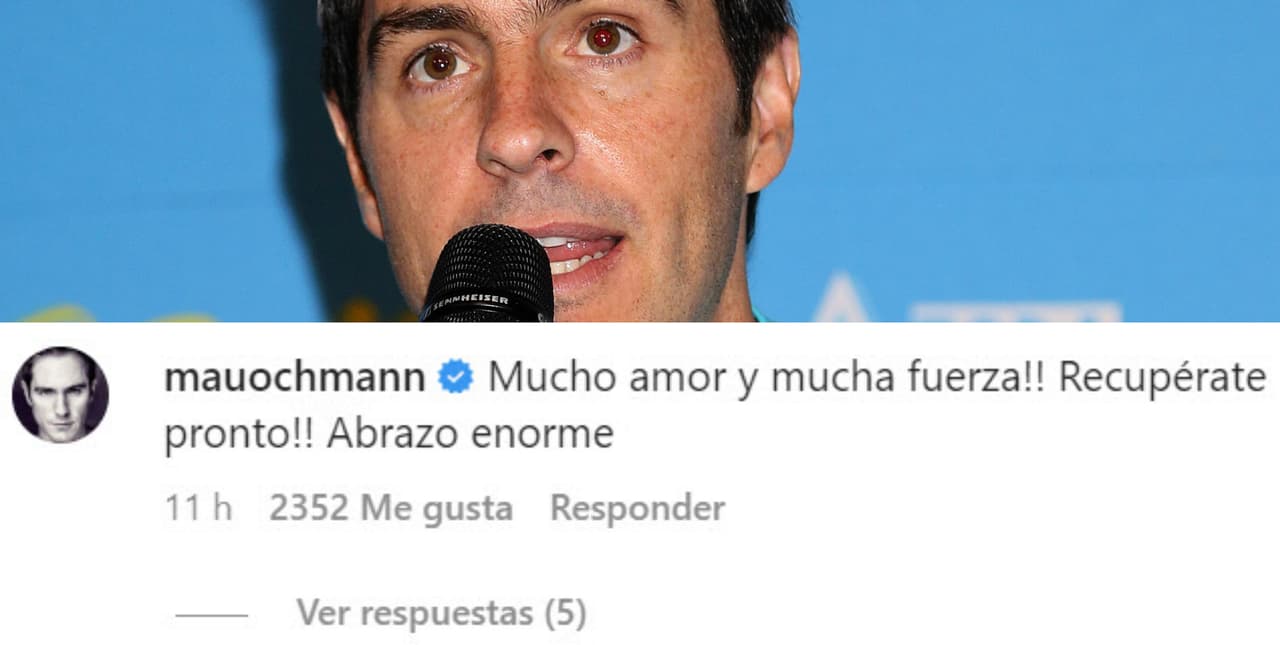 Su exyerno, Maurio Ochmann también le dejó un cálido mensaje:
<b> "¡Mucho amor y mucha fuerza!"</b>.