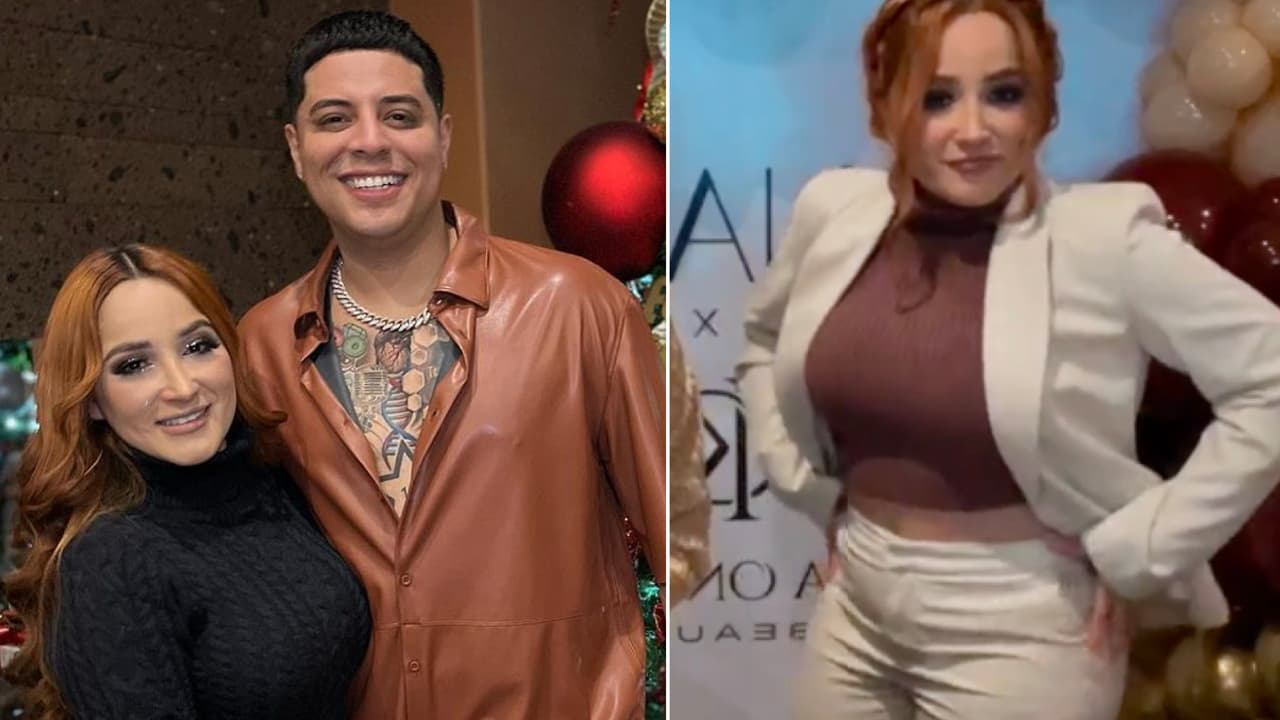 La esposa de Eduin Caz responde a quien le dice que no se le ve panza de embarazo: “En el vientre que renté”