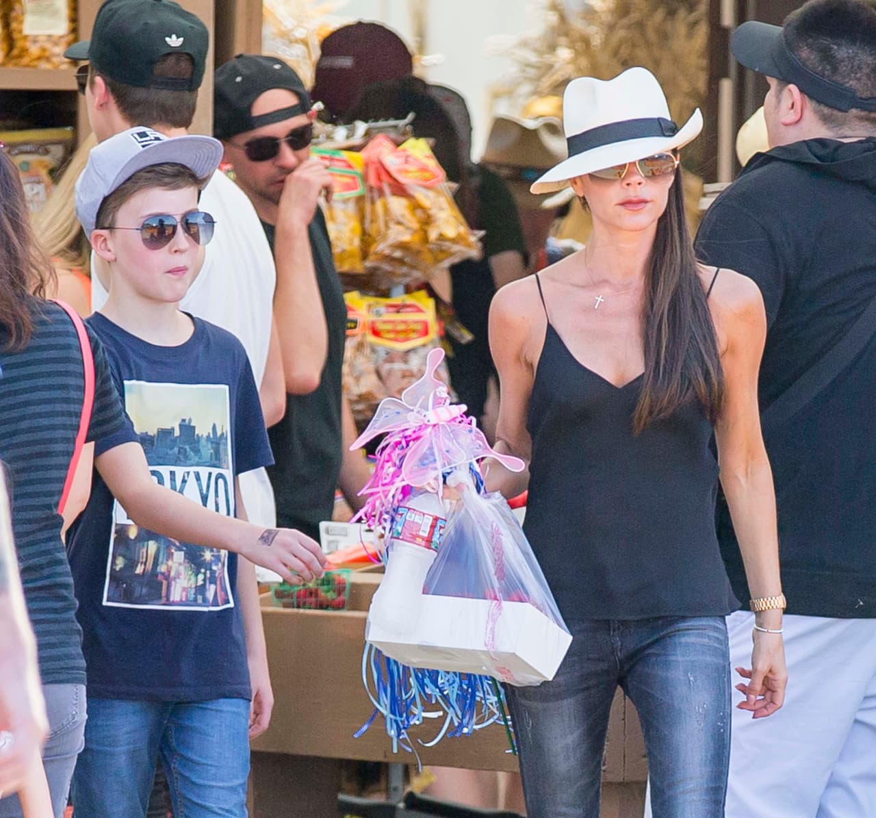 Halloween ya está a la vuelta de la esquina y Los Beckhams lo saben.