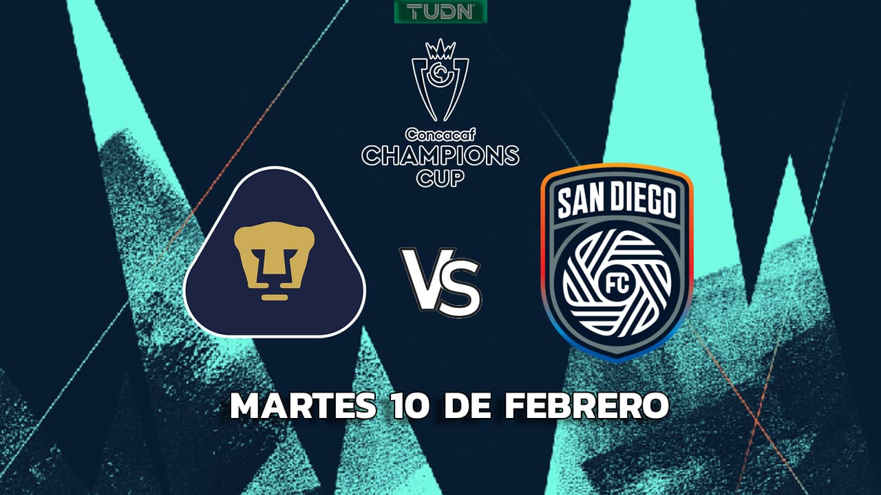 ¡Por la épica! Así puedes ver Pumas vs. San Diego de Concacaf