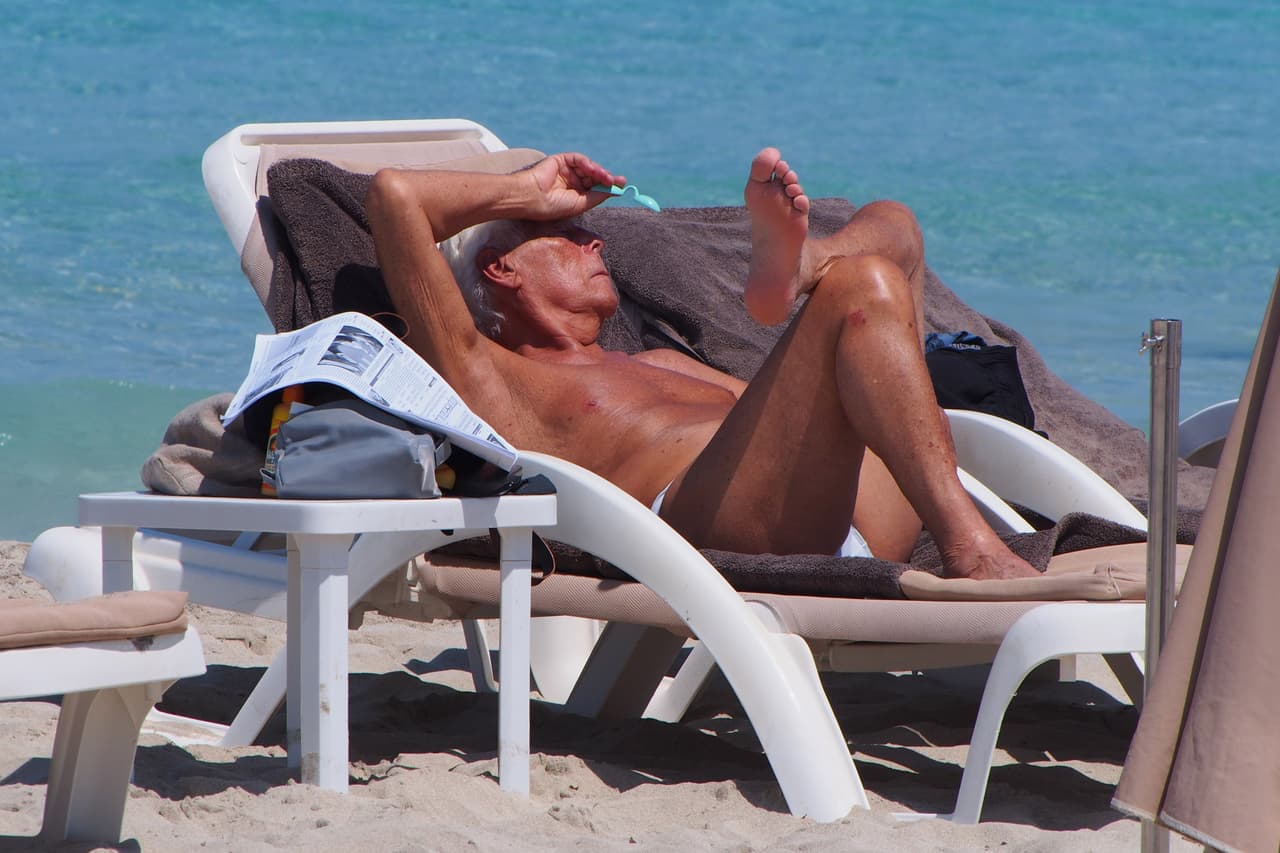 Armani se asoleó un poco más.