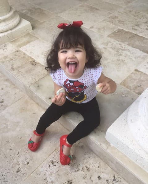 En las redes sociales de Ana Patricia hay un extenso álbum con las adorables monerías y ocurrencias de Giulietta.