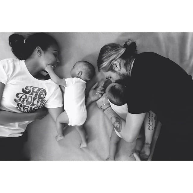 La fotos más tiernas de Zoe y su familia.