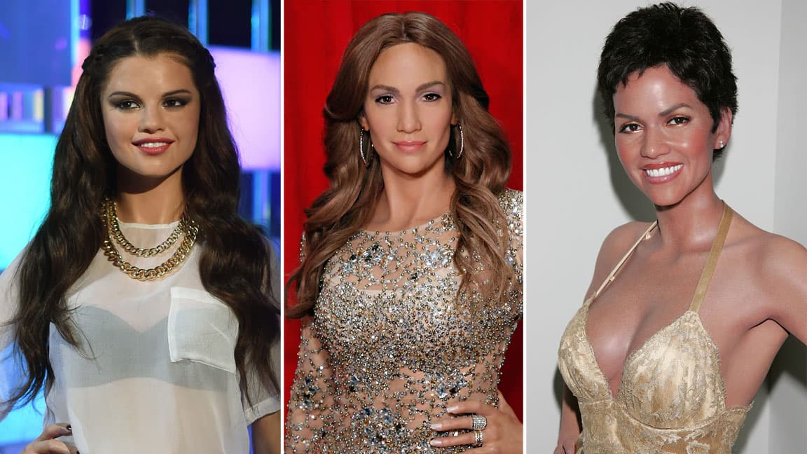 Pero no todas tienen la suerte de Hellen. Para inmortalizar a las celebridades han hecho figuras de cera "idénticas" a ellas, pero algunas son horribles. Mira las peores.