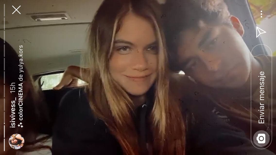 El novio de Isidora Vives, Daniel Khosravi, no deja de escribirle cariñosos mensajes.