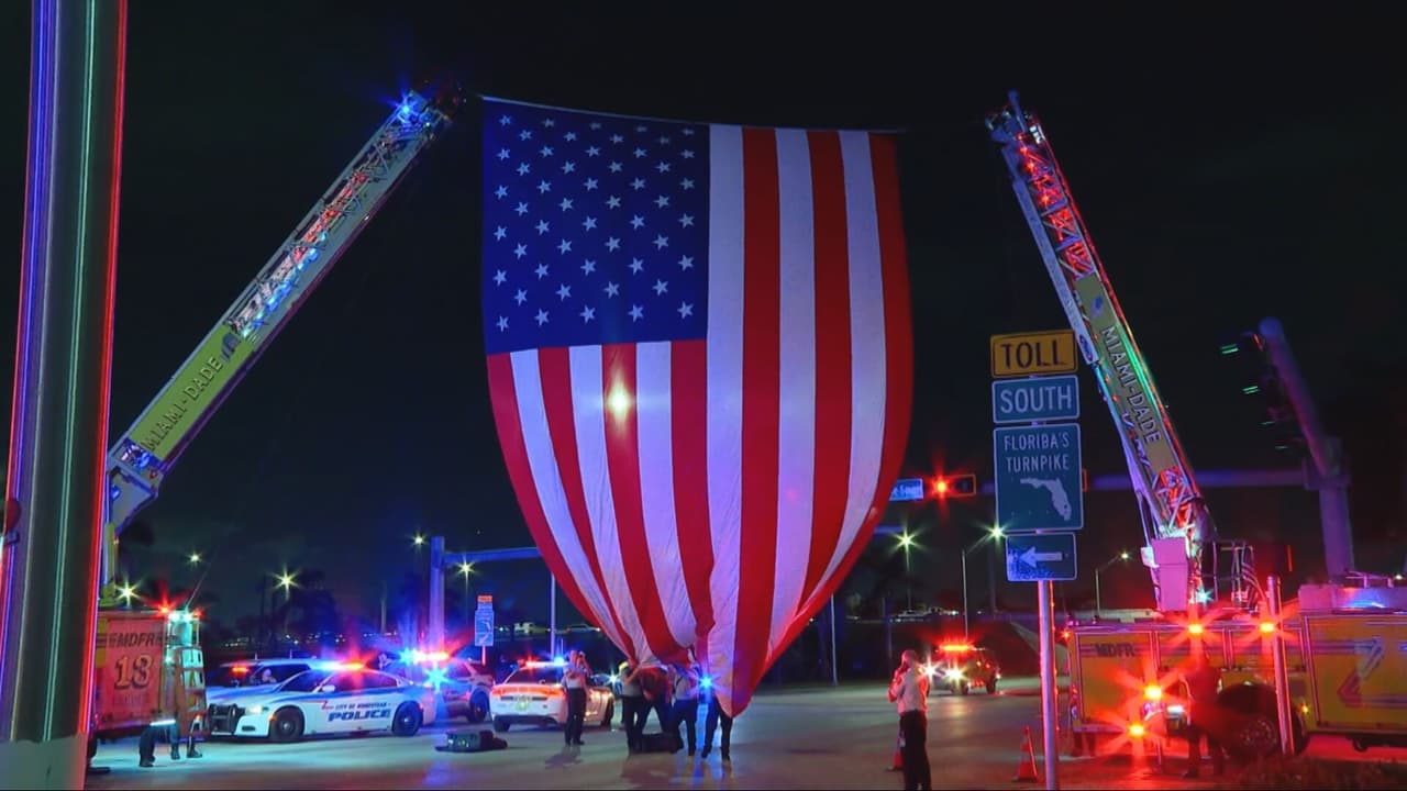 Así rindieron homenaje a oficial del sheriff de Miami-Dade quien murió en el cumplimiento de su deber