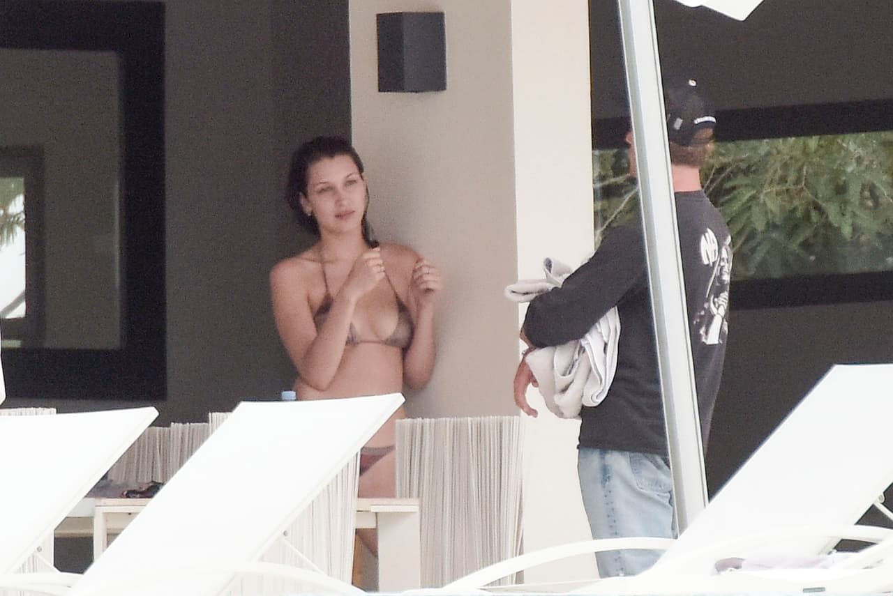 La vimos de lo más sexy.