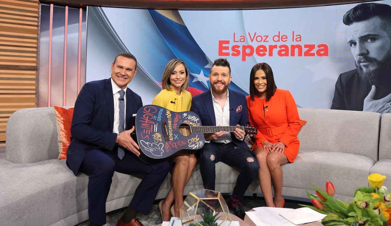 Otro de los invitados fue Daniel Habif, el conferencista que conmovió hasta las lágrimas a los asistentes del concierto benéfico Venezuela Aid Live hace algunos días.