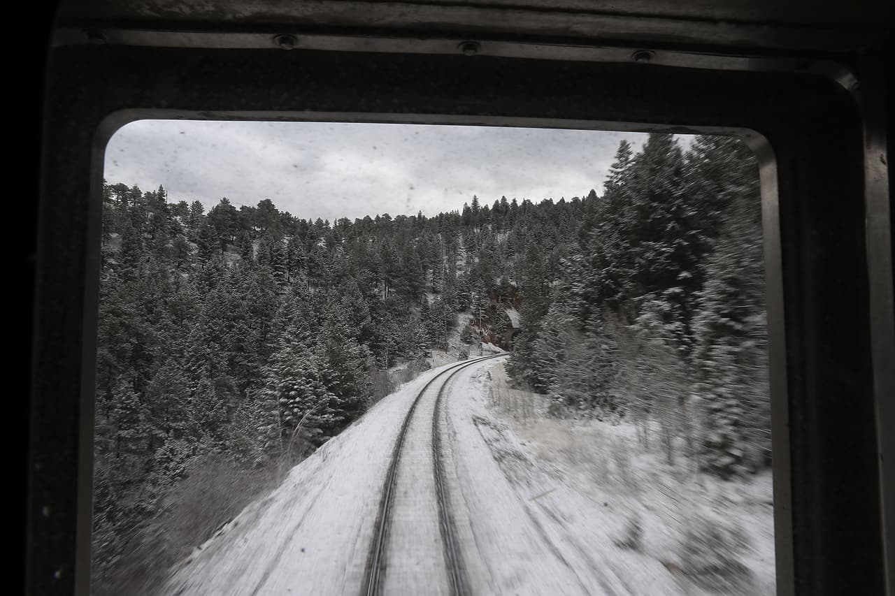El recorrido compleeto del tren California Zephyr es de más de 51 horas, desde el Área de la Bahía hasta Chicago.