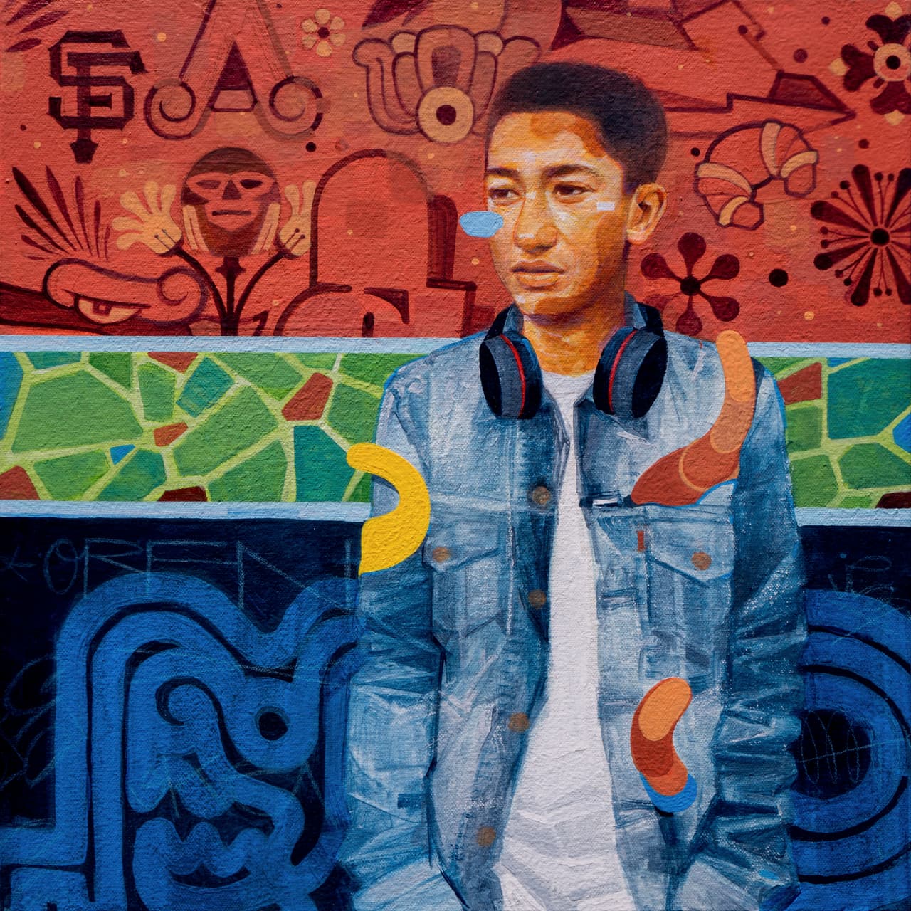 Yesterday & Today: “No todos los latinos son iguales y quise mostrar a los afrodescendientes dentro de comunidades latinas, especialmente mexicanos, que son menos reconocidos”, explica Rodríguez.