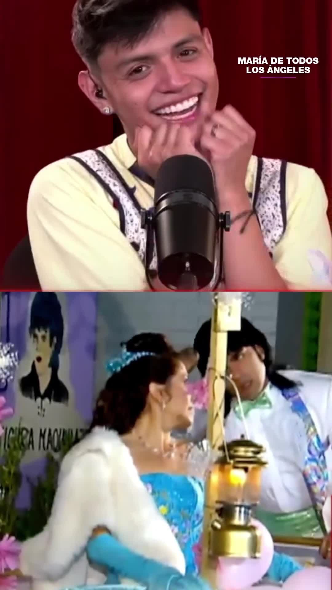 Albertano quiere enamorar a María con un carro calabaza