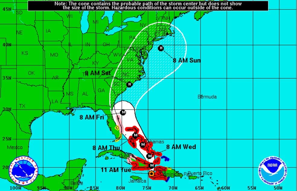 Bajo vigilancia de tormenta tropical el sur de Florida; autoridades urgen a la comunidad a que se prepare