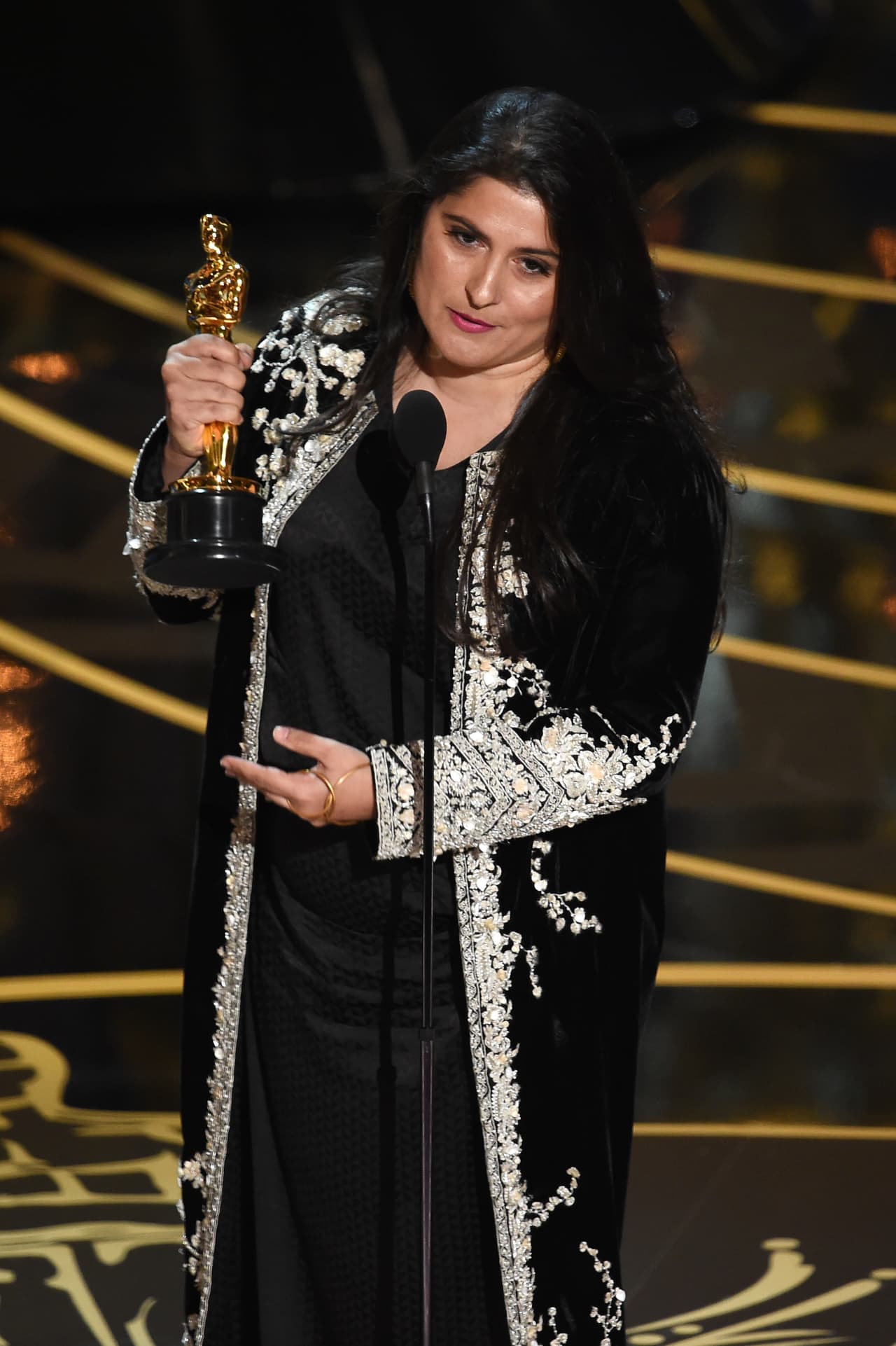 Mejor Cortometraje Documental fue para Sharmeen Obaid-Chinoy por 'A Girl in the River: The Price of Forgiveness'.
