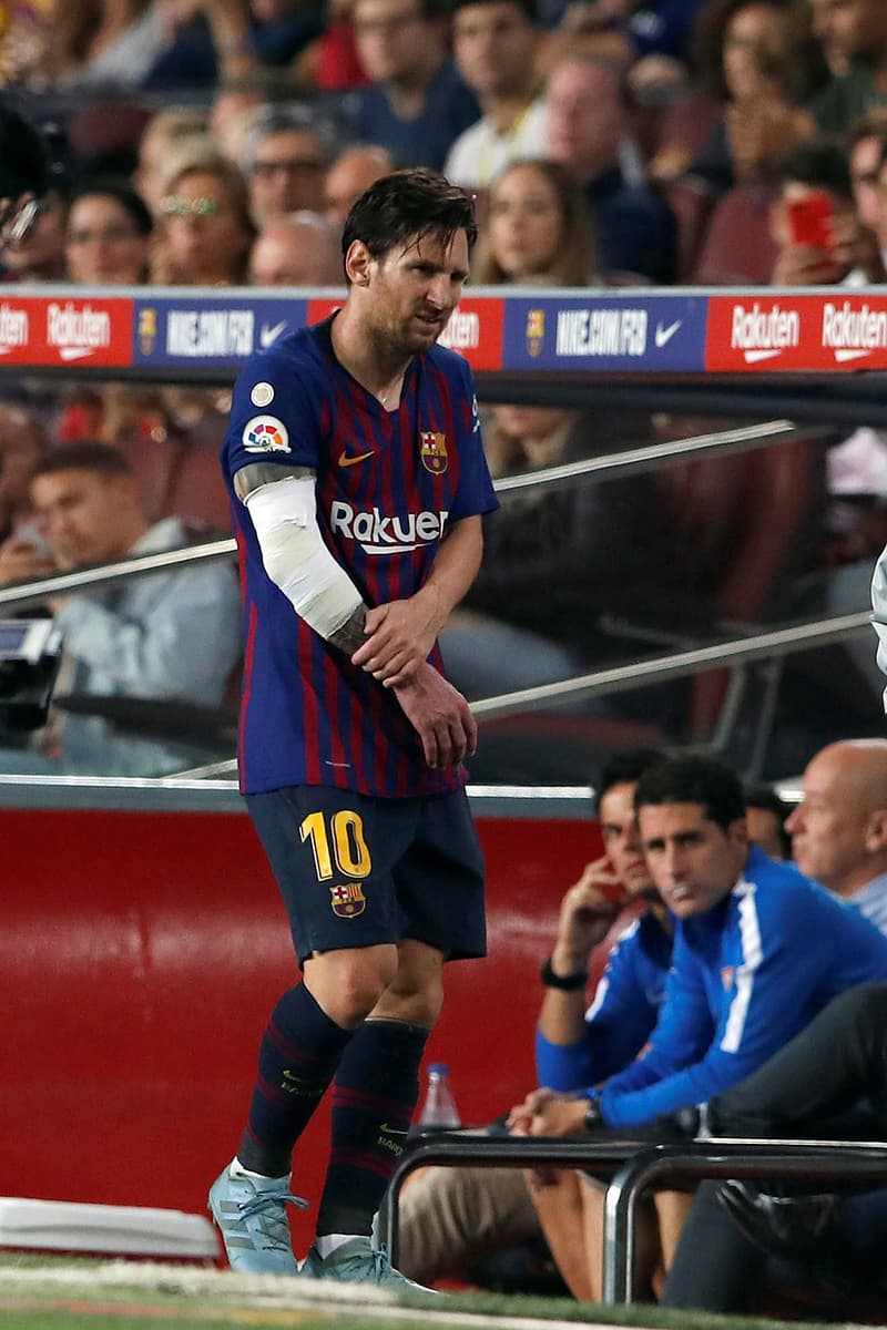 La presencia de Messi también quedó descartada para el juego del próximo miércoles frente al Inter de Milán por la UEFA Champions League.