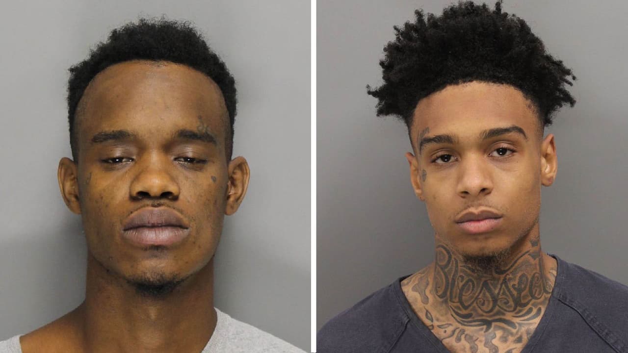 Raiquon Anderson (izq.) y Quatreion Hughes