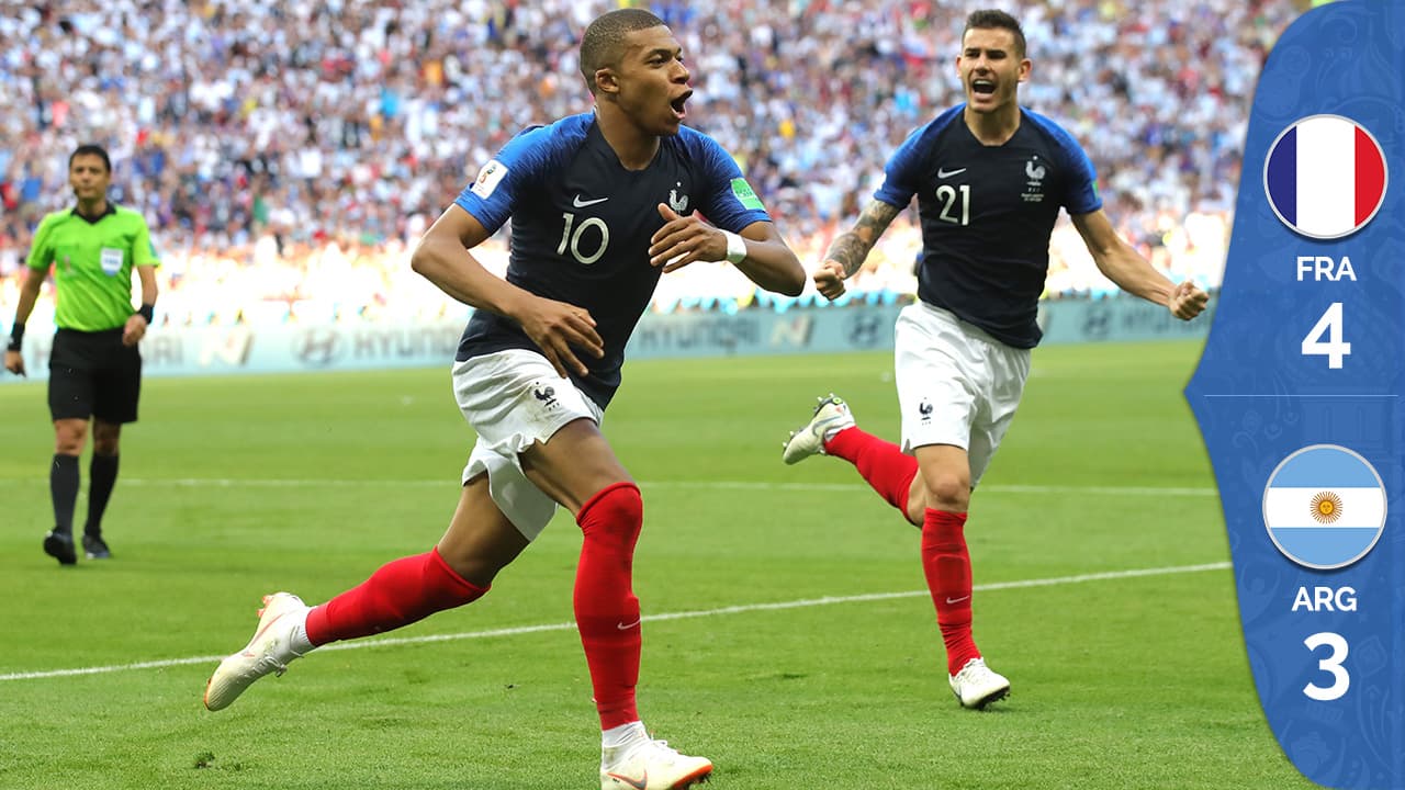 ¡Apareció el '10'! Kylian Mbappé guía a Francia para eliminar a Argentina y Messi