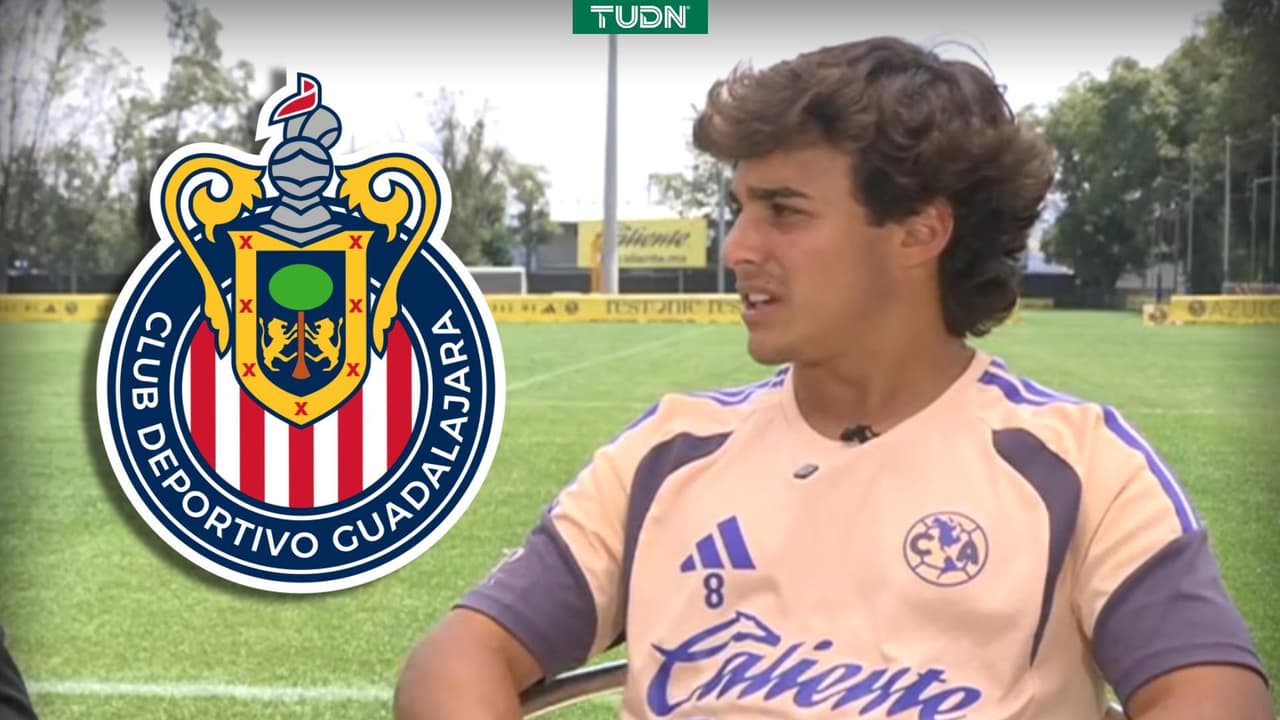 Carlos Álvarez quiere vivir el sueño dorado de debutar con América ante Chivas