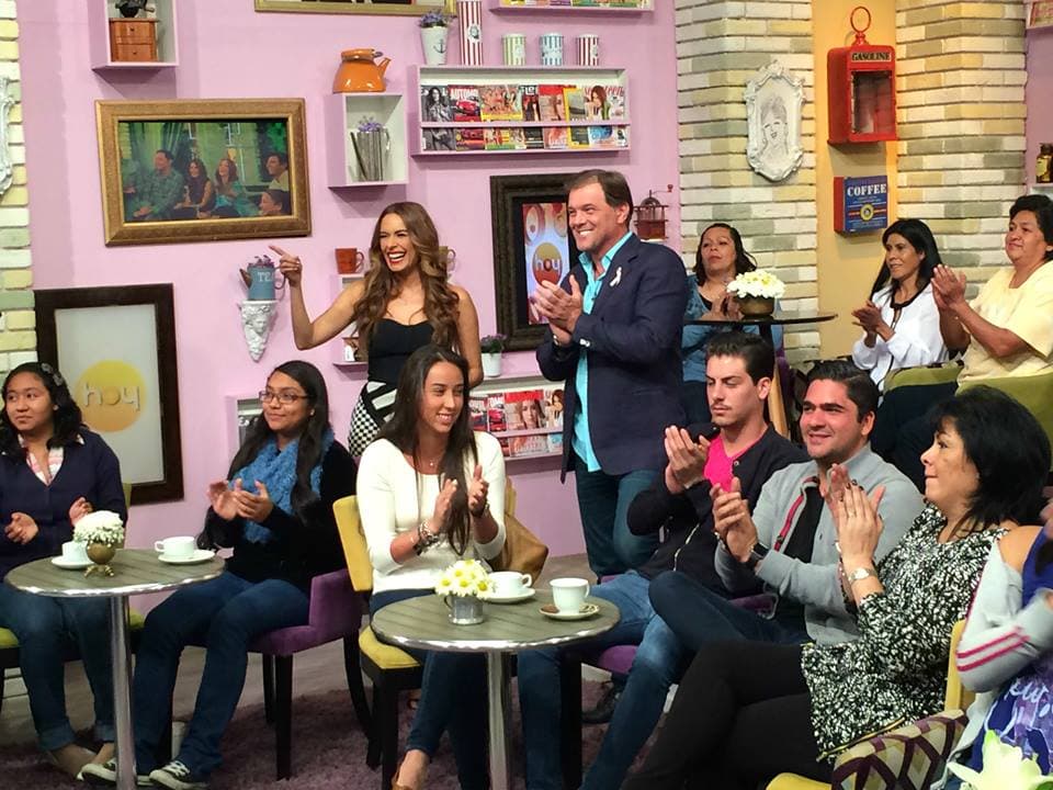 René Strickler como conductor invitado de HOY.