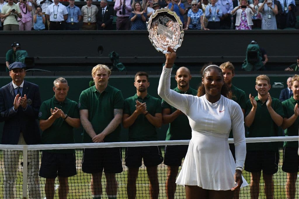 En su carrera, Serena Williams lleva 23 títulos y apenas esta es su séptima vez ocupando el segundo lugar.