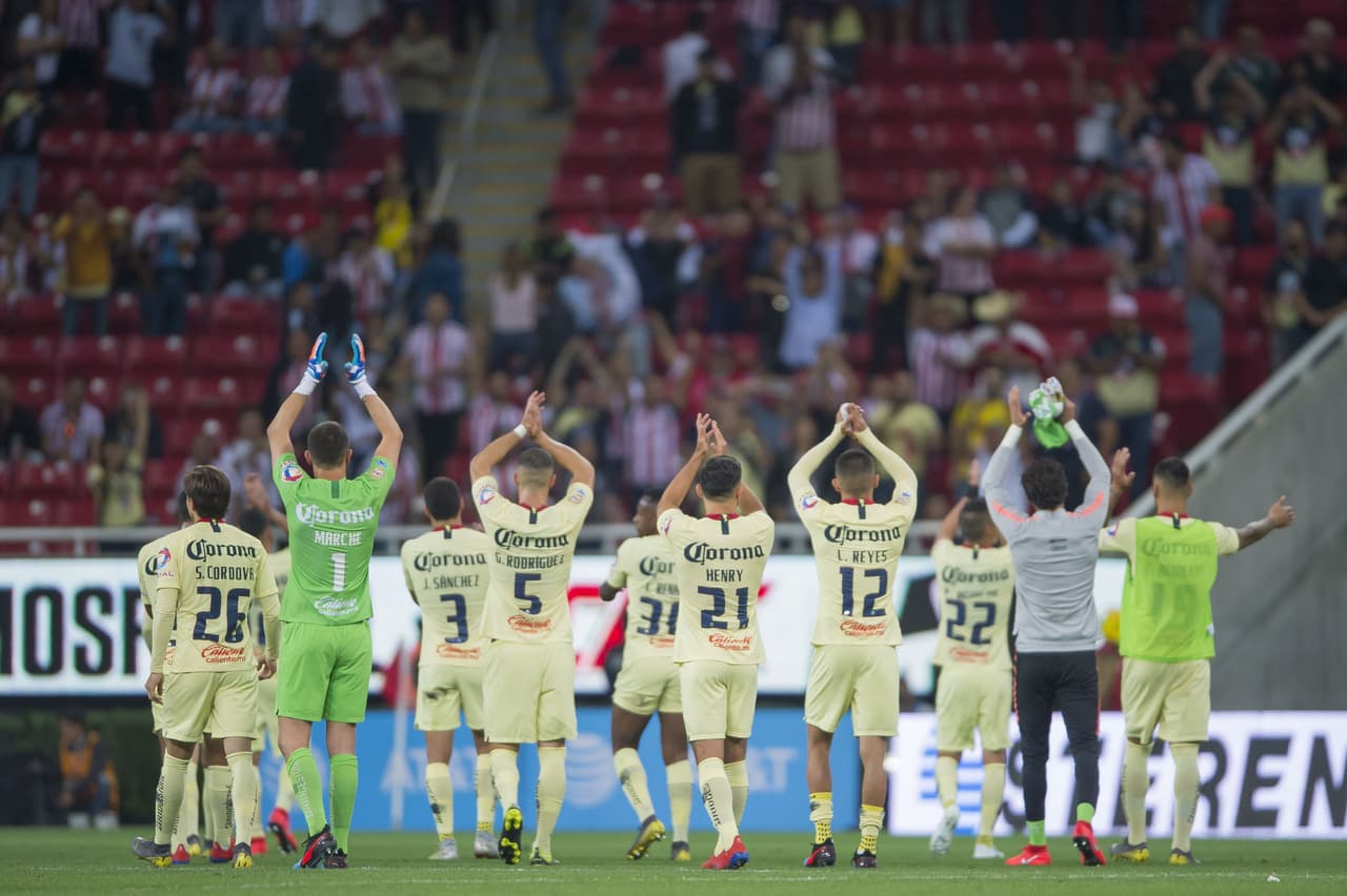 Con 19 puntos el América se afianza en la zona de Liguilla del
<a href="https://www.univision.com/deportes/futbol/liga-mx">Clausura 2019</a>. Su próximo rival será Tigres después de la Fecha FIFA.