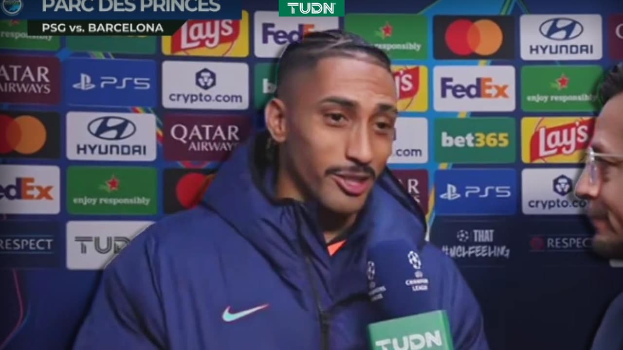 Raphinha reconoce al PSG y lamenta perder la racha de 11 partidos al hilo