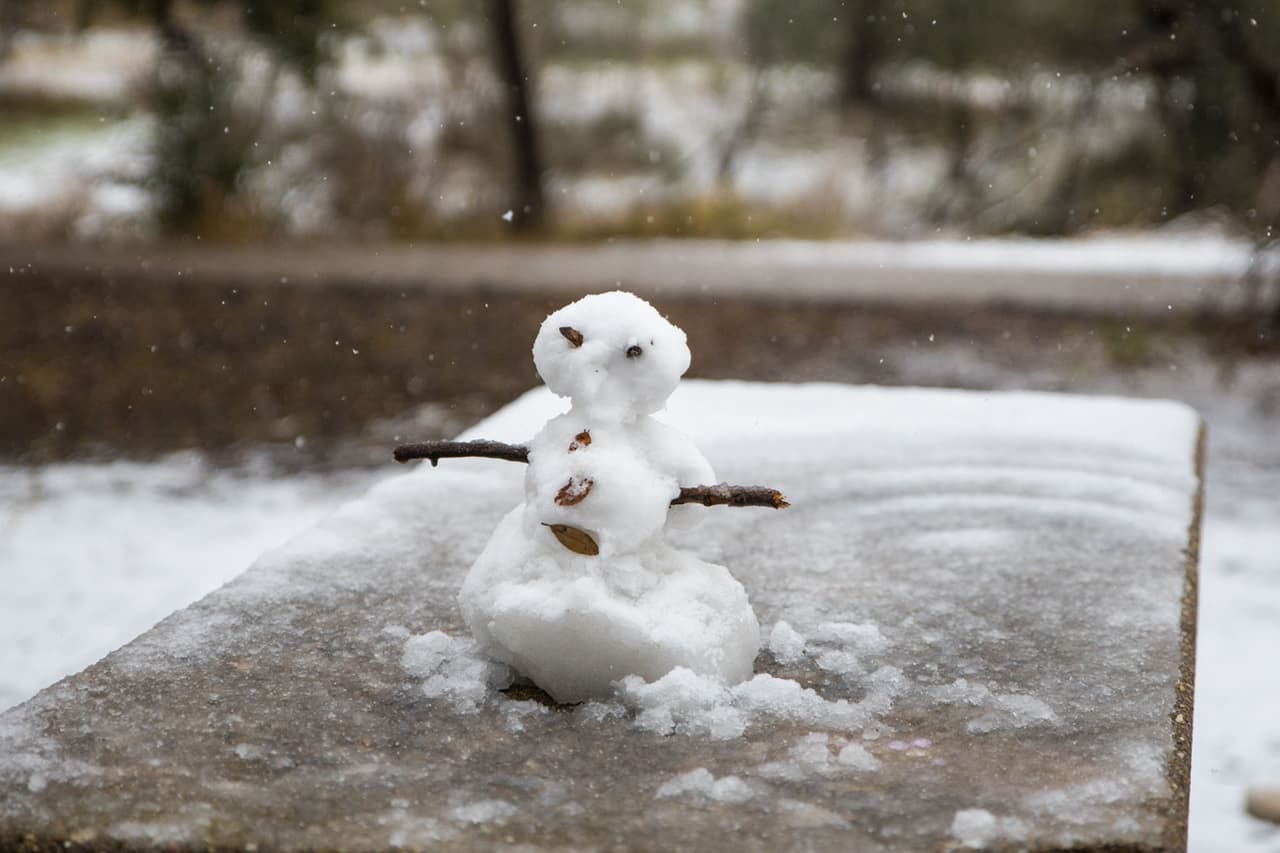 Frente frío traerá temperaturas heladas para el fin de semana y la posibilidad de nieve 