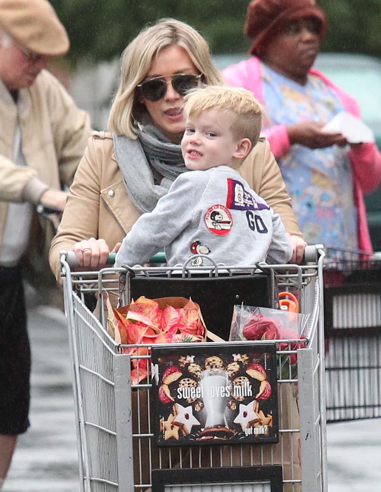 Tan fotogénico como su mami.