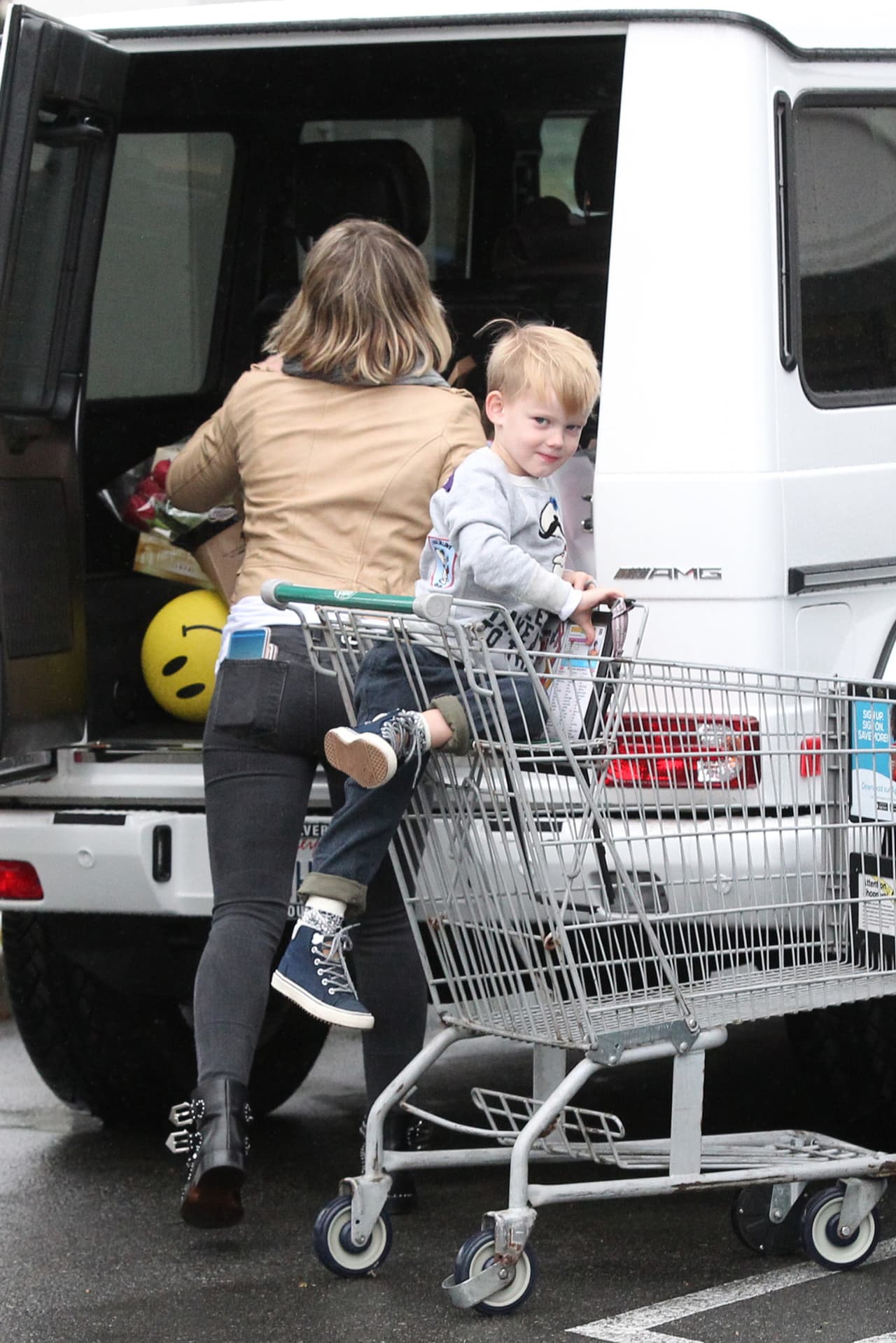 ¡Mira qué divertido estaba!