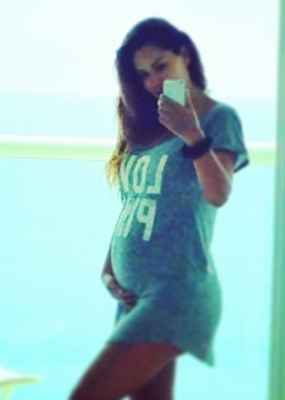 Se veía radiante y muy feliz, pero había algo que a veces le angustiaba, ¿cómo iba a recuperar su figura?