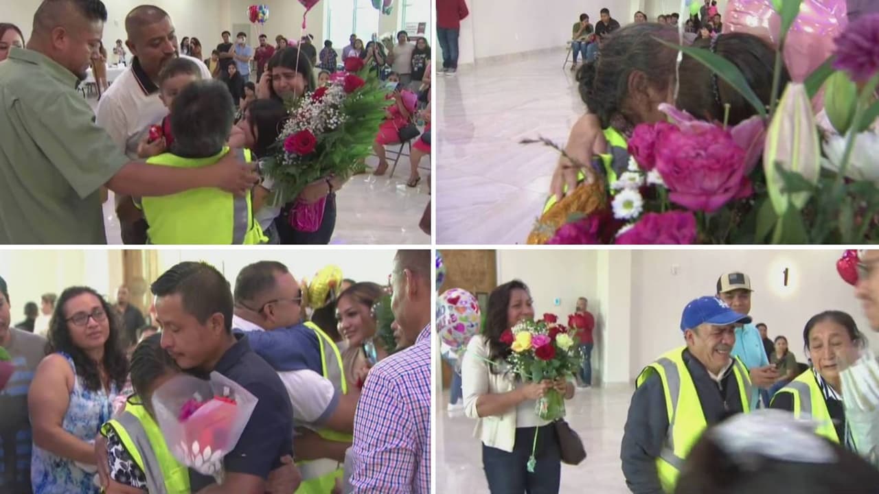 Más de 25 familias se reencontraron en Houston este viernes luego de pasar varios años distanciadas.