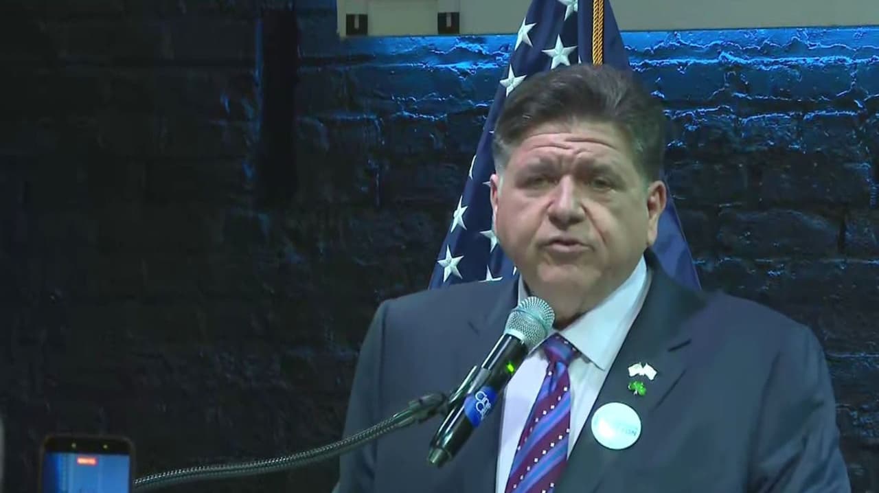 Discurso de Pritzker tras la nominación demócrata de Stratton al Senado federal