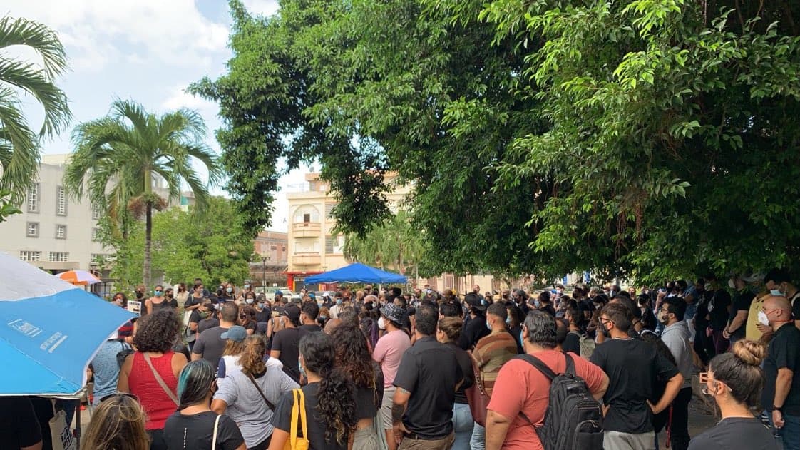 Cientos de voluntarios llegaron la mañana de este miércoles al comité del 
<a href="https://www.univision.com/temas/movimiento-victoria-ciudadana">Movimiento Victoria Ciudadana (MVC) </a>para velar la contabilidad de los votos del candidato por la alcaldía de San Juan, Manuel Natal.