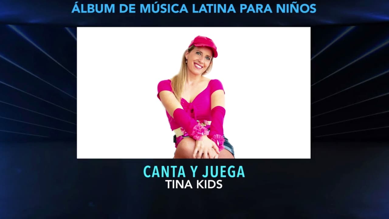 El Mejor Álbum de Música Latina Para Niños fue ‘Canta y juega’ de Tina Kids.