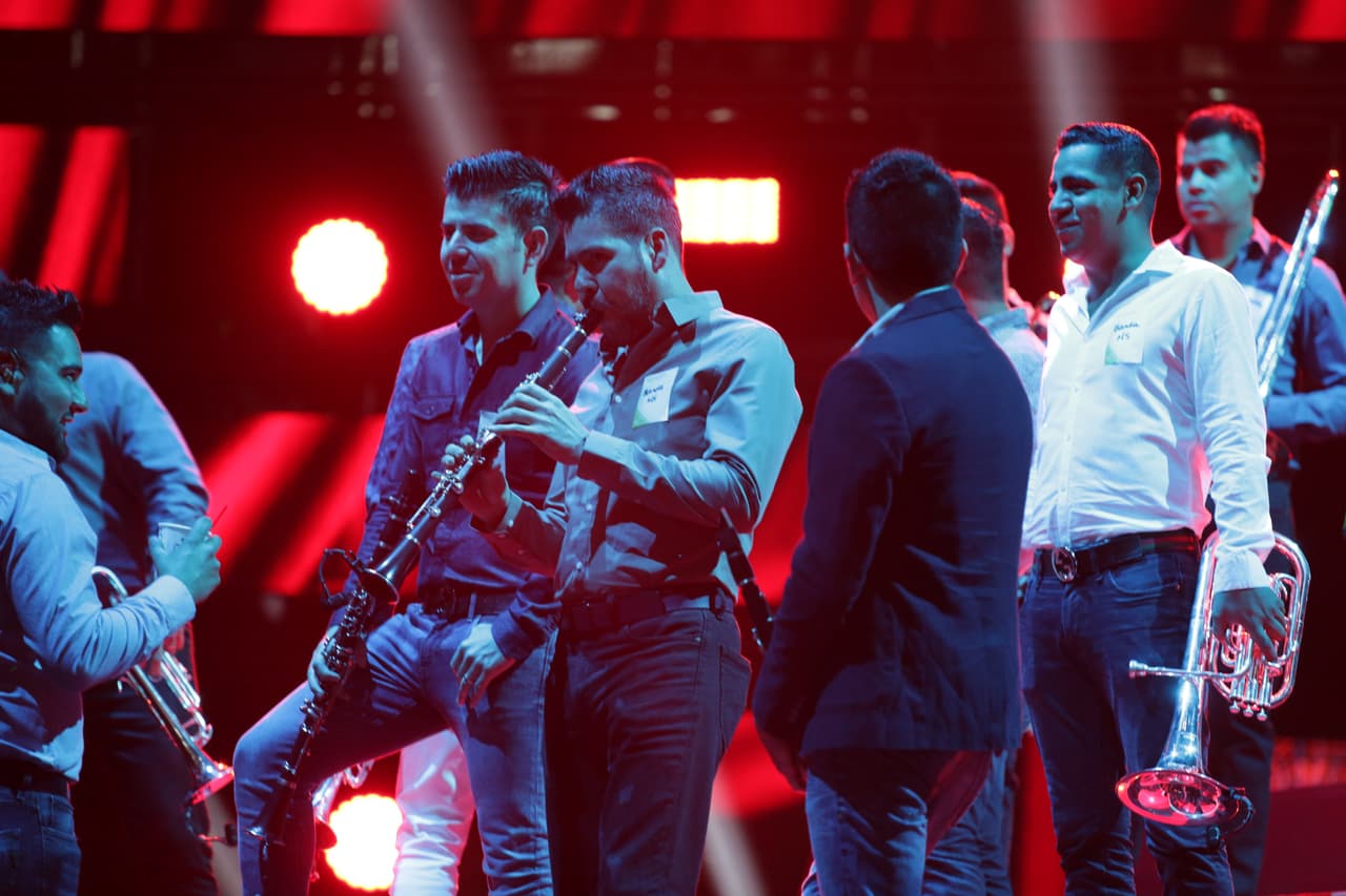 <b>Categoría Regional Mexicano</b>: 
<b>Álbum del Año</b> por
<b> 'Qué Bendición'</b>; 
<b>Canción del Año </b>por
<b> 'Sólo con Verte'</b>; 
<b>Grupo o Dúo del Año</b>, y 
<b>Artista Banda del Año</b>.