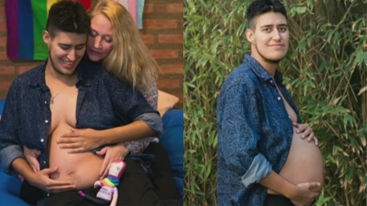Un hombre transexual está embarazado de mellizos: asegura que eso no pone en riesgo su masculinidad
