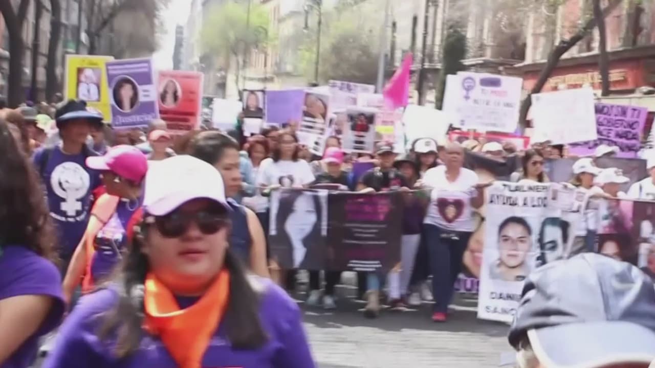 Tras una histórica y multitudinaria marcha, México amanece en un paro de un día sin mujeres