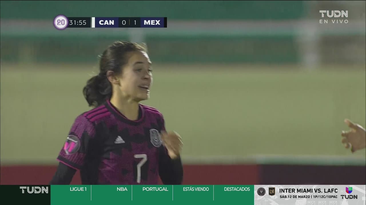 ¡No va al marcador! Aylín Aviléz había anotado pero está en offside