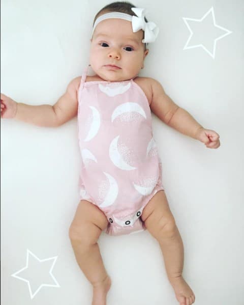 Para Satcha es muy bello ver crecer a su hijita. (Julio 17, 2016)