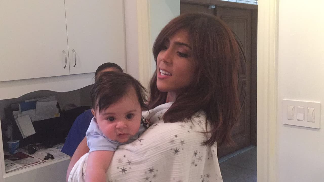 Francisca Lachapel conoció al pequeño MVP en su entrevista con Lourdes Stephen.