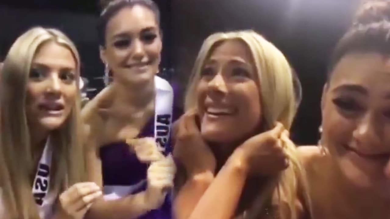 Por este video acusan a Miss USA de burlarse del inglés de otras concursantes del Miss Universo